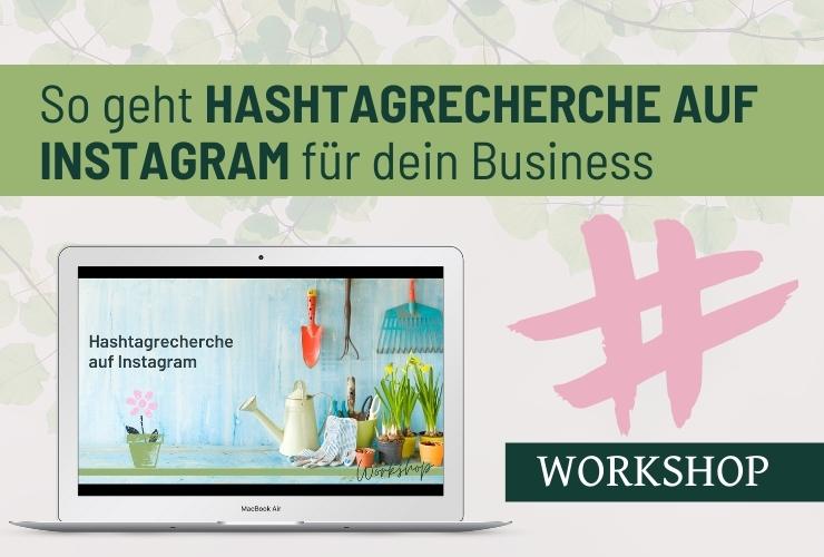 Hashtagrecherche Instagram